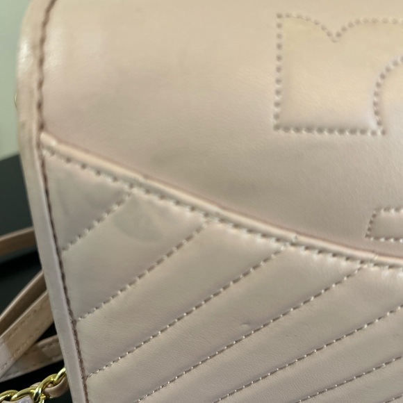 Tory Burch Purse Pink Gold Chain Quilted Leather purse - Picture 9 of 13